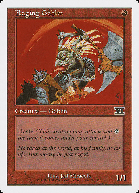 Raging Goblin [Classic Sixth Edition - 200]