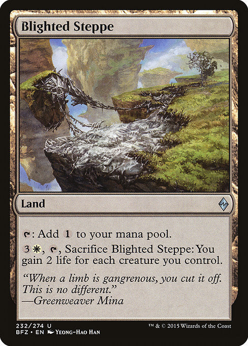 Blighted Steppe [Battle for Zendikar - 232]