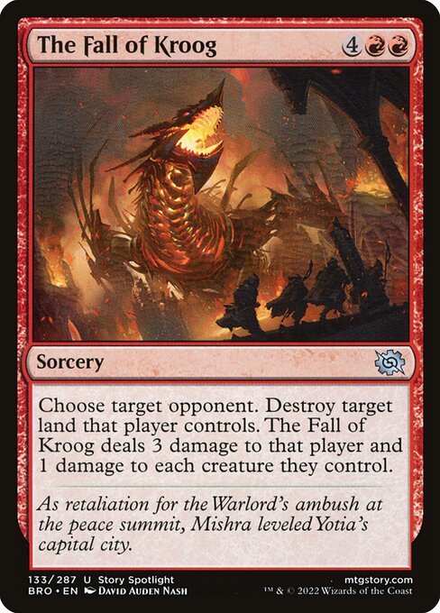 The Fall of Kroog [The Brothers' War - 133]