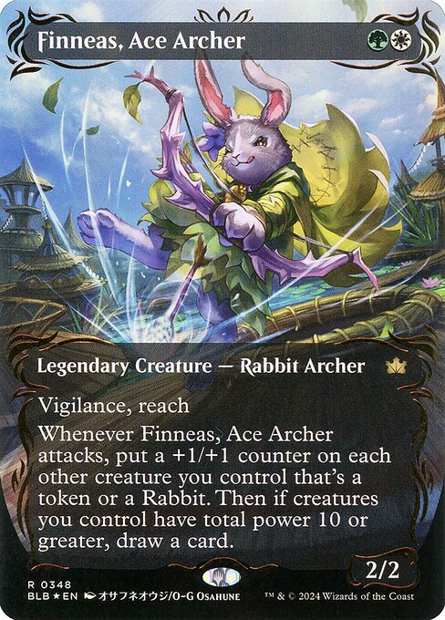 Finneas, Ace Archer [Bloomburrow - 348]