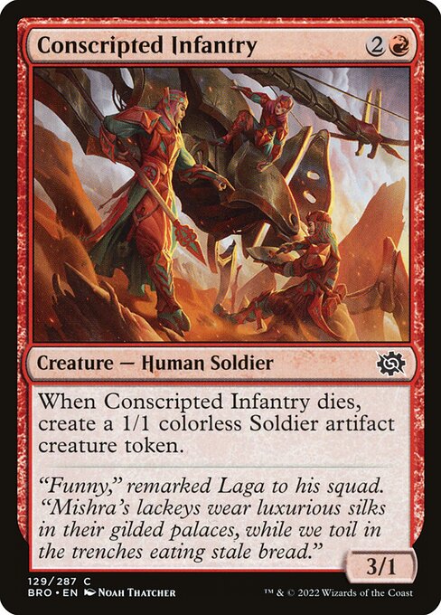 Conscripted Infantry [The Brothers' War - 129]