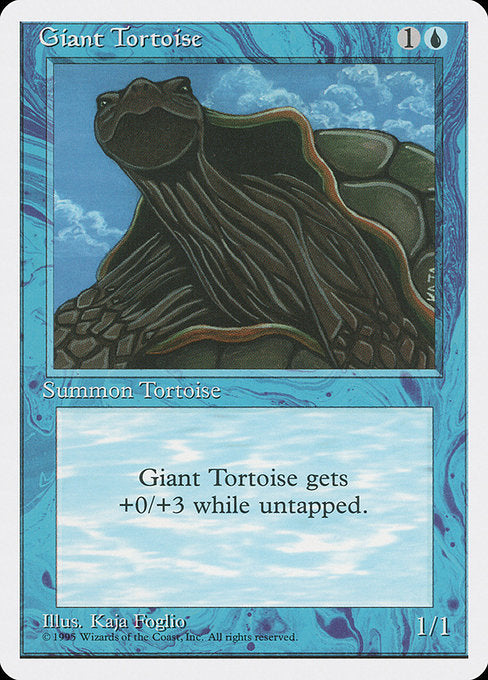 Giant Tortoise [Fourth Edition - 76]