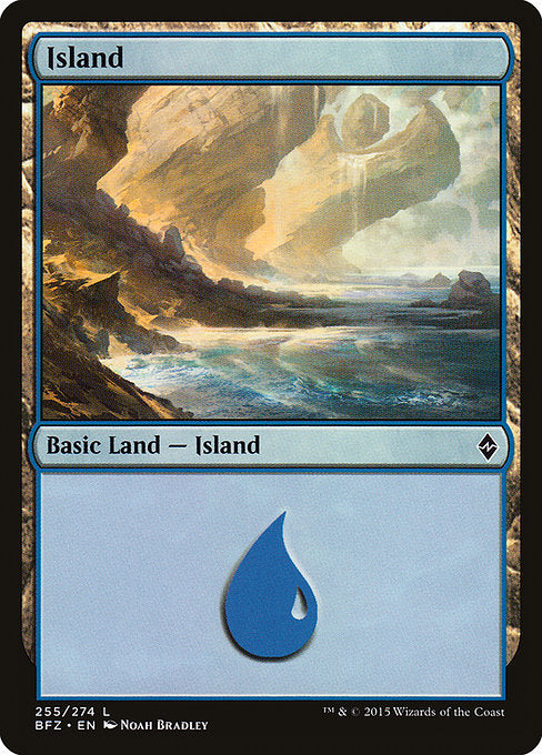 Island [Battle for Zendikar - 255a]