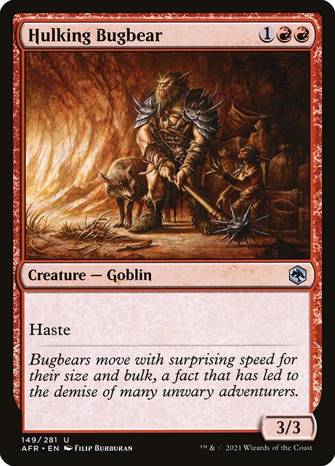 Hulking Bugbear [Adventures in the Forgotten Realms - 149]