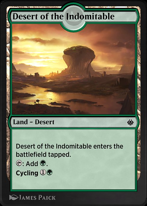 Desert of the Indomitable [Amonkhet Remastered - 289]
