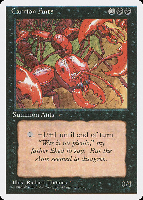 Carrion Ants [Fourth Edition - 125]