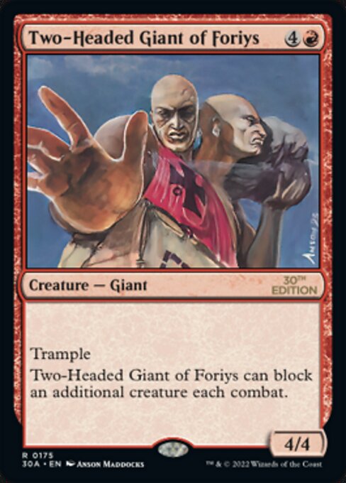 Two-Headed Giant of Foriys [30th Anniversary Edition - 175]