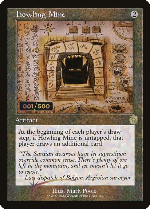 Howling Mine [The Brothers' War Retro Artifacts - 83z]