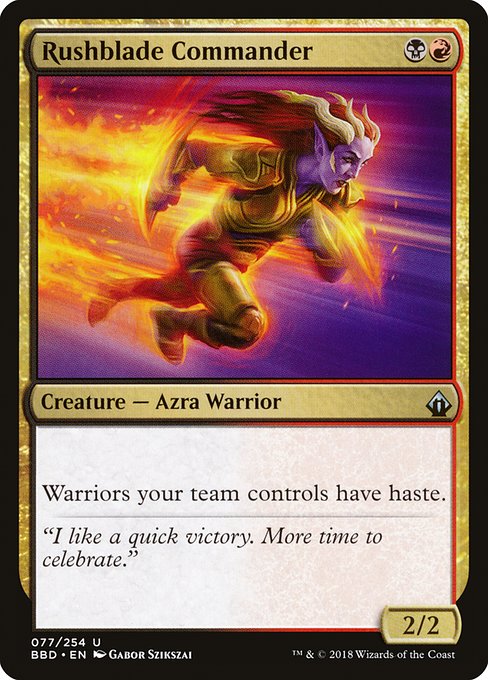 Rushblade Commander [Battlebond - 77]