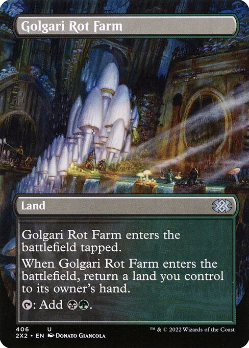 Golgari Rot Farm [Double Masters 2022 - 406]