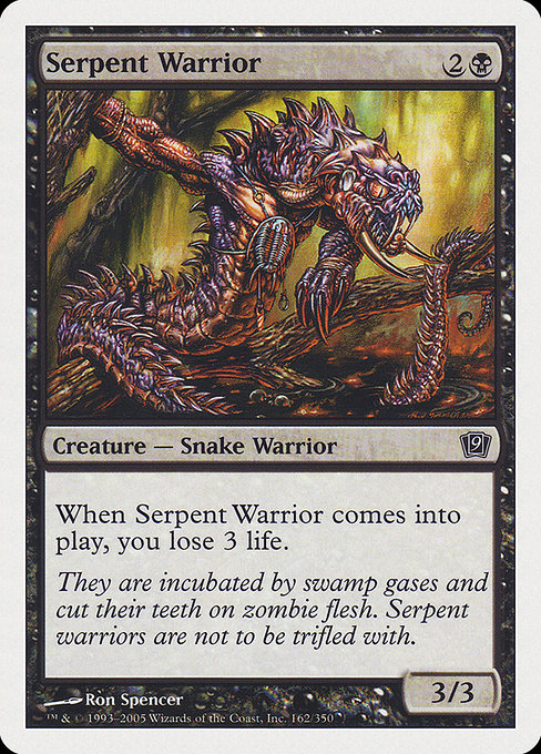 Serpent Warrior [Ninth Edition - 162]