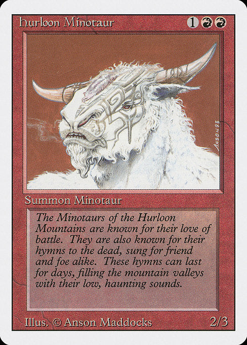 Hurloon Minotaur [Revised Edition - 159]