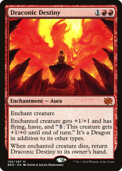 Draconic Destiny [The Brothers' War - 130]