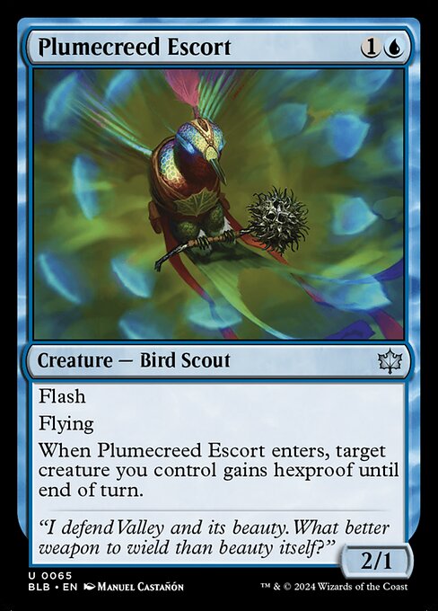 Plumecreed Escort [Bloomburrow - 65]