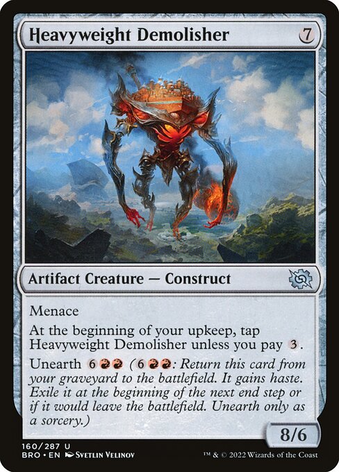 Heavyweight Demolisher [The Brothers' War - 160]