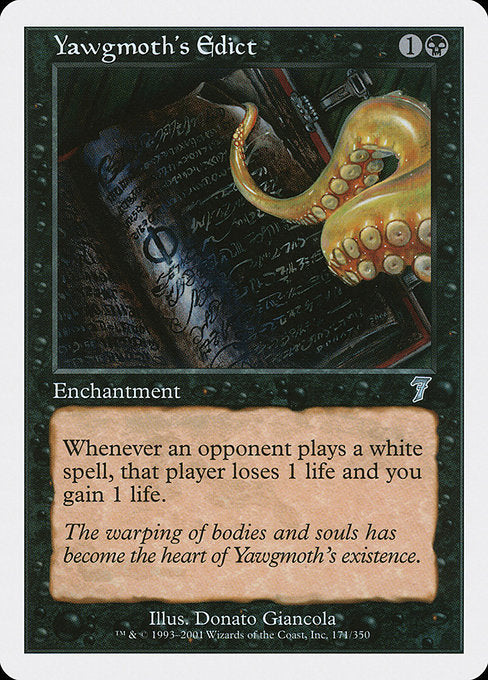Yawgmoth's Edict [Seventh Edition - 171]