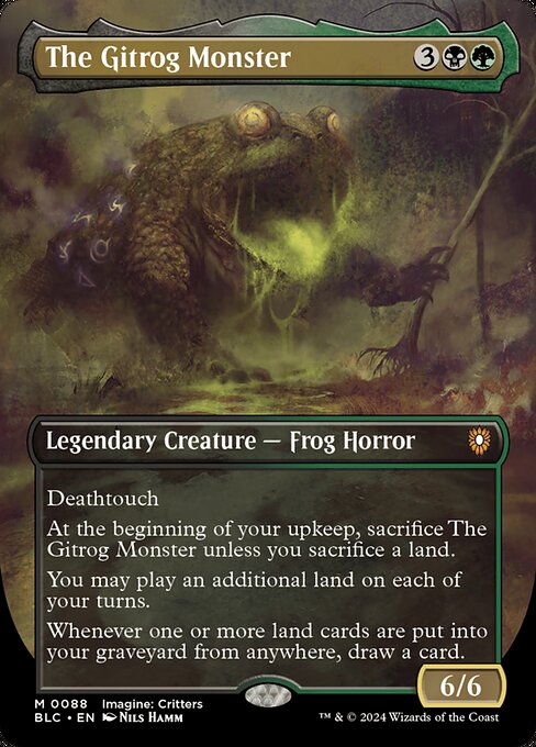 The Gitrog Monster [Bloomburrow Commander - 88]