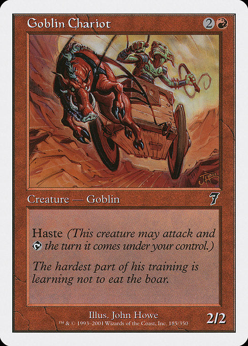 Goblin Chariot [Seventh Edition - 185]