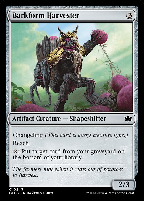 Barkform Harvester [Bloomburrow - 243]