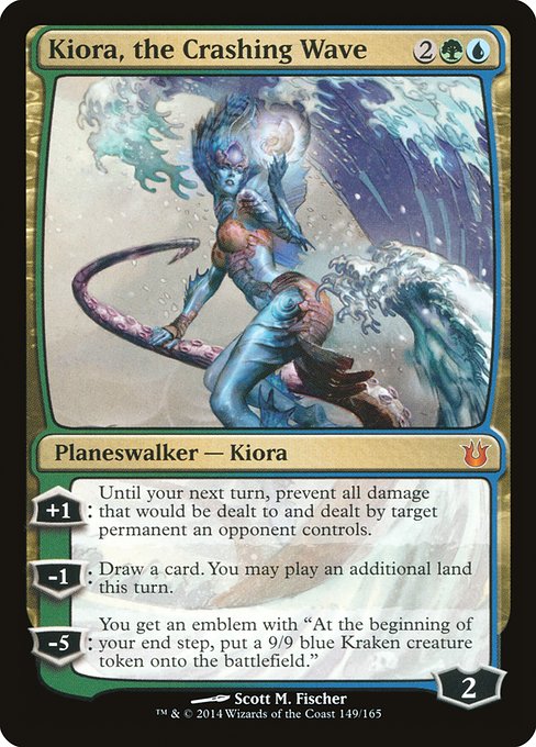 Kiora, the Crashing Wave [Born of the Gods - 149]