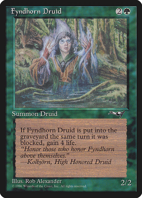 Fyndhorn Druid [Alliances - 90b]