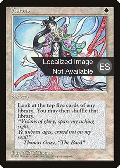 Visions [Fourth Edition Foreign Black Border - 54]