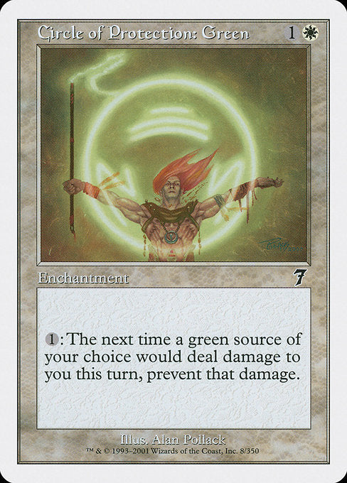 Circle of Protection: Green [Seventh Edition - 8]