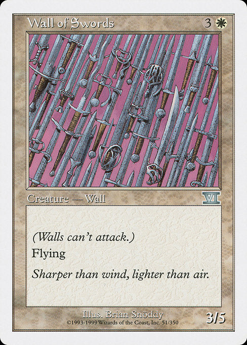 Wall of Swords [Classic Sixth Edition - 51]