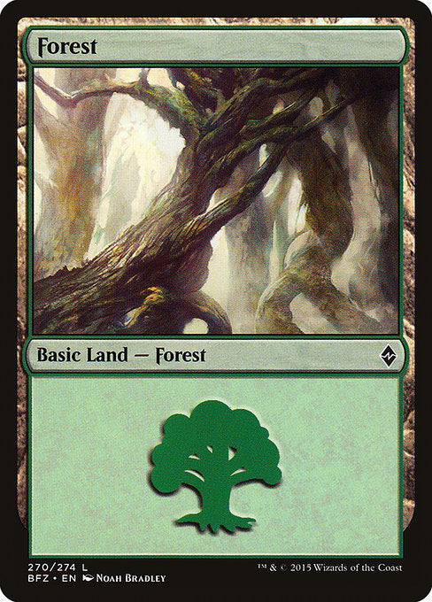 Forest [Battle for Zendikar - 270a]