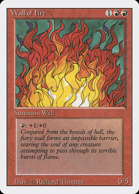 Wall of Fire [Revised Edition - 183]