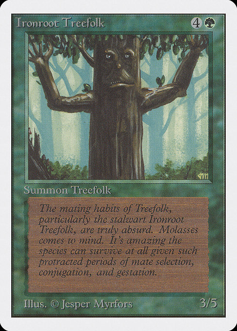 Ironroot Treefolk [Unlimited Edition - 204]