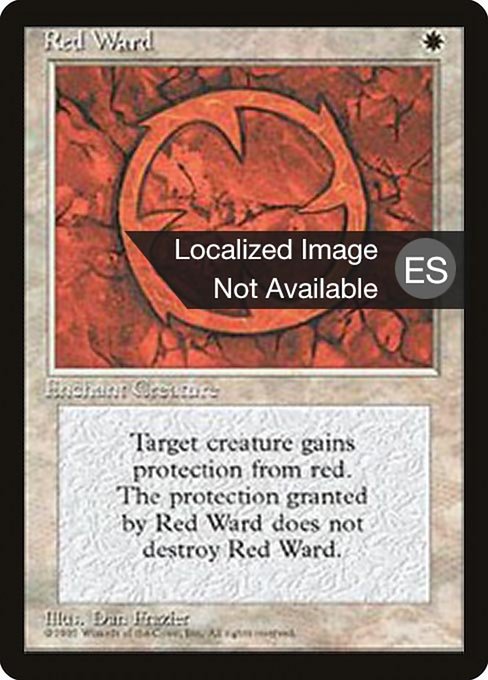 Red Ward [Fourth Edition Foreign Black Border - 44]