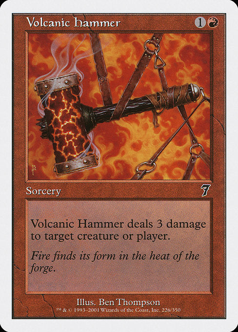 Volcanic Hammer [Seventh Edition - 226]