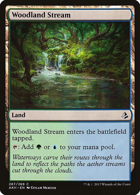 Woodland Stream [Amonkhet - 287]
