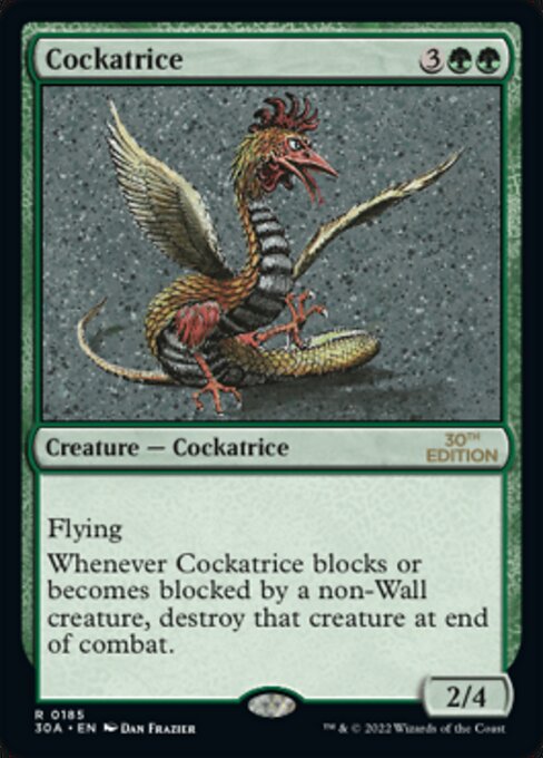 Cockatrice [30th Anniversary Edition - 185]