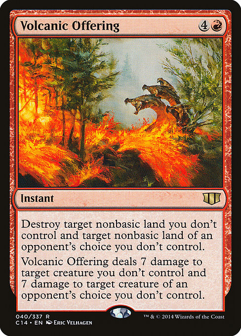 Volcanic Offering [Commander 2014 - 40]