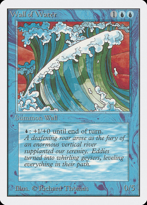 Wall of Water [Unlimited Edition - 91]