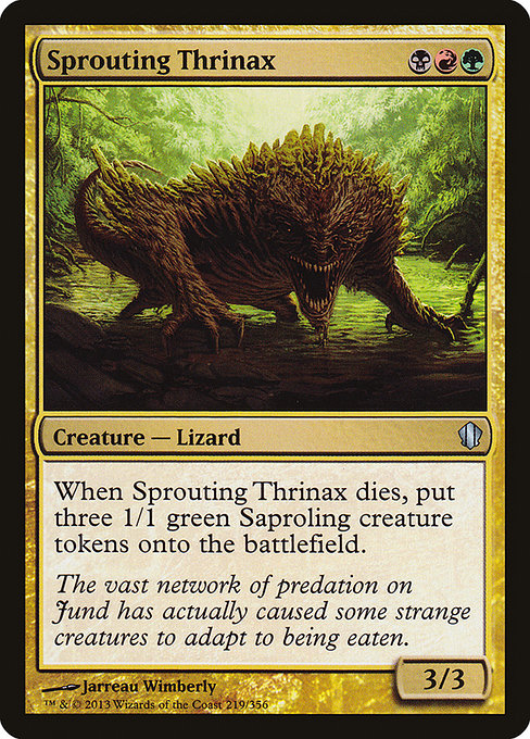 Sprouting Thrinax [Commander 2013 - 219]