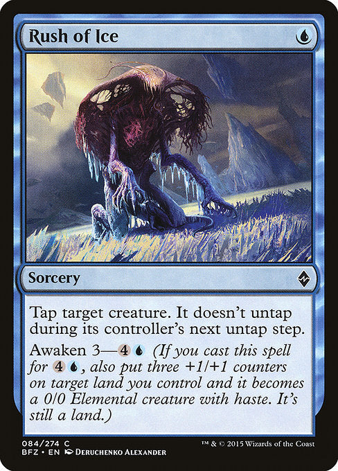 Rush of Ice [Battle for Zendikar - 84]