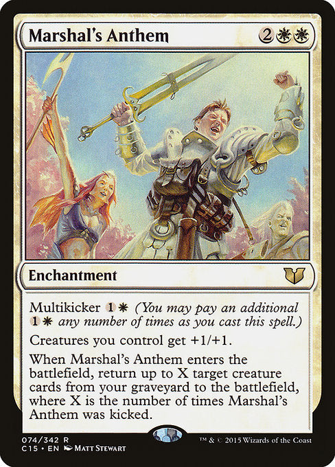 Marshal's Anthem [Commander 2015 - 74]