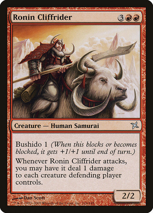 Ronin Cliffrider [Betrayers of Kamigawa - 116]