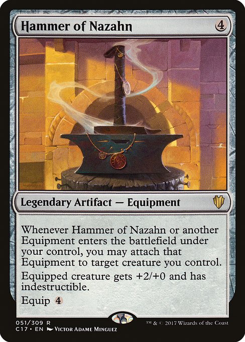 Hammer of Nazahn [Commander 2017 - 51]