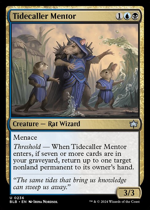 Tidecaller Mentor [Bloomburrow - 236]