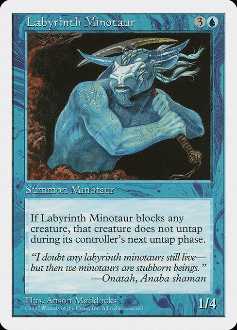 Labyrinth Minotaur [Fifth Edition - 97]