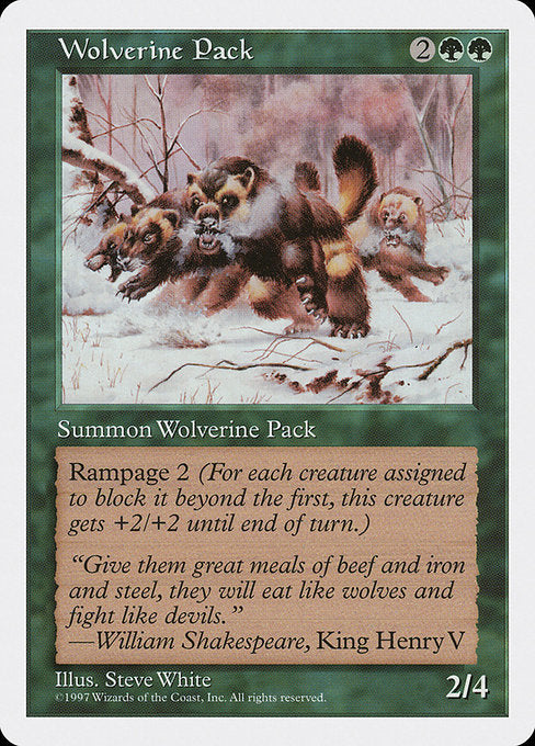 Wolverine Pack [Fifth Edition - 344]