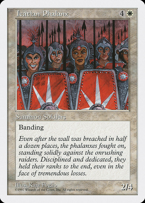 Icatian Phalanx [Fifth Edition - 36]