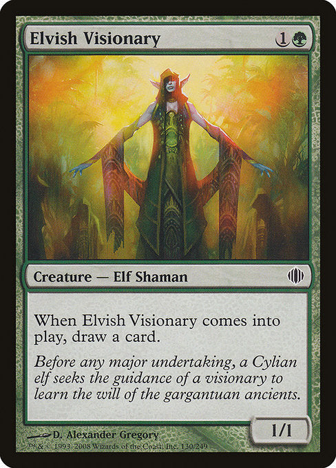 Elvish Visionary [Shards of Alara - 130]