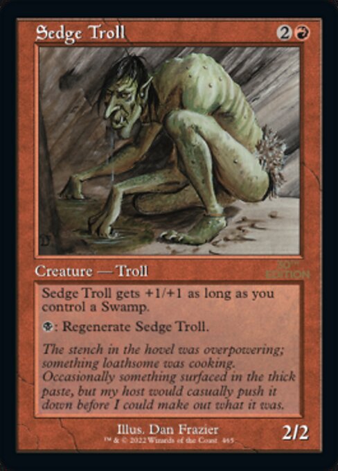 Sedge Troll [30th Anniversary Edition - 465]