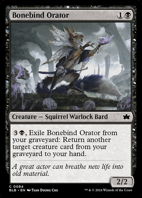 Bonebind Orator [Bloomburrow - 84]