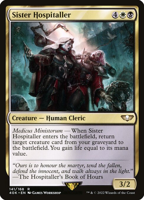 Sister Hospitaller [Warhammer 40,000 Commander - 141]